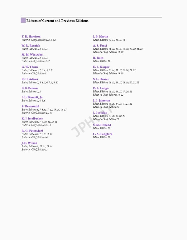 اصول طب داخلی هاریسون 2025 سری 4جلدی | Harrisons Principles of Internal Medicine