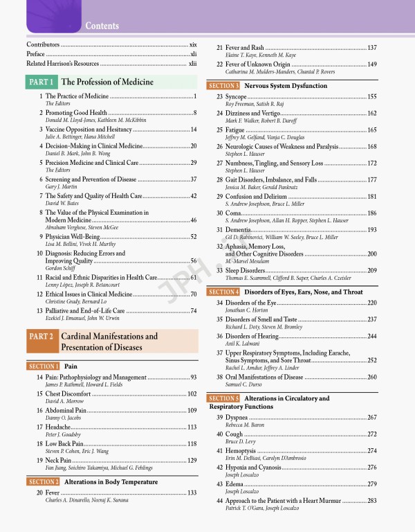 اصول طب داخلی هاریسون 2025 سری 4جلدی | Harrisons Principles of Internal Medicine