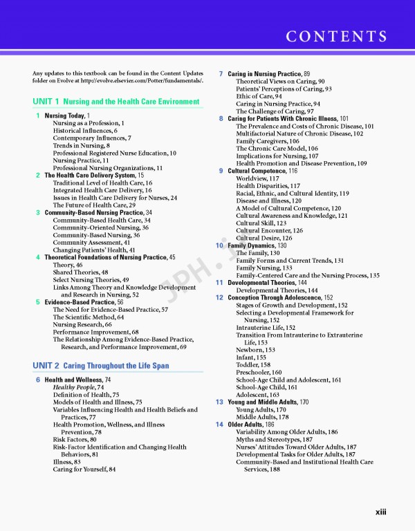 مبانی پرستاری پوتر و پری 2023 | Fundamentals of Nursing