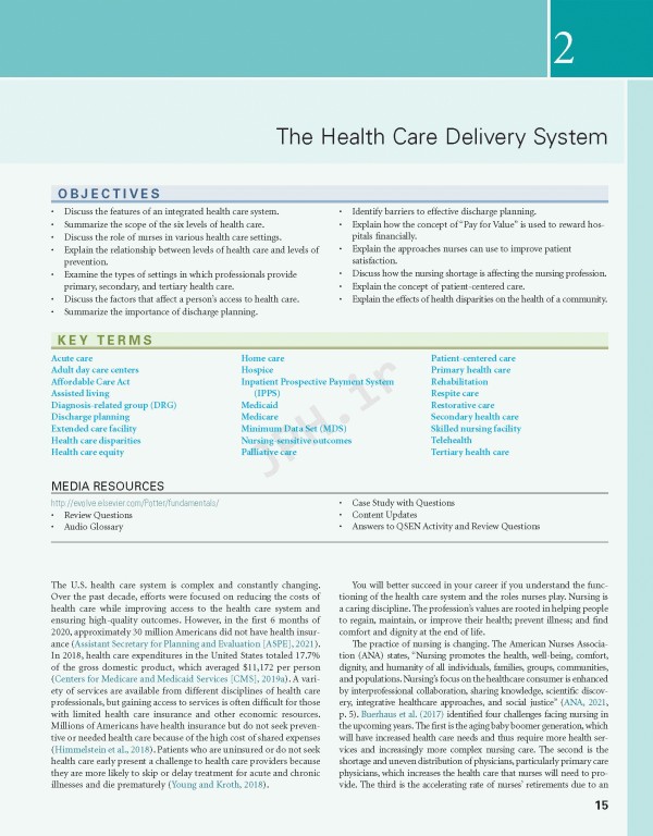 مبانی پرستاری پوتر و پری 2023 | Fundamentals of Nursing
