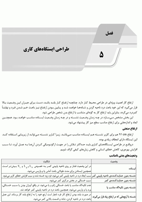 درسنامه AGK کلیات ارگونومی ویژه کارشناسی ارشد رشته ارگونومی