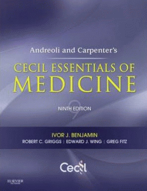 مبانی طب داخلی سسیل 2016 بیماری‌های عفونی | Andreoli and Carpenter's Cecil Essentials of Medicine 9th Edition