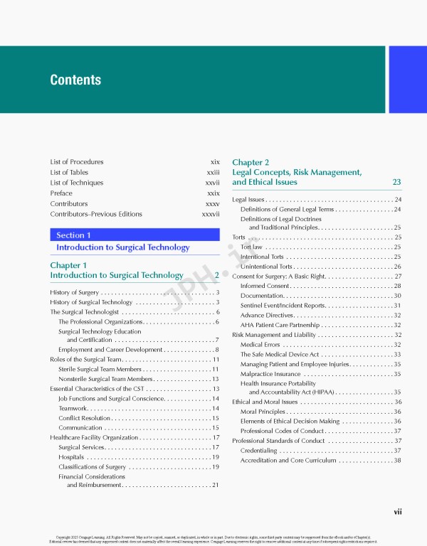 تکنولوژی جراحی برای تکنولوژیست جراحی2024 | Surgical Technology for the Surgical Technologist
