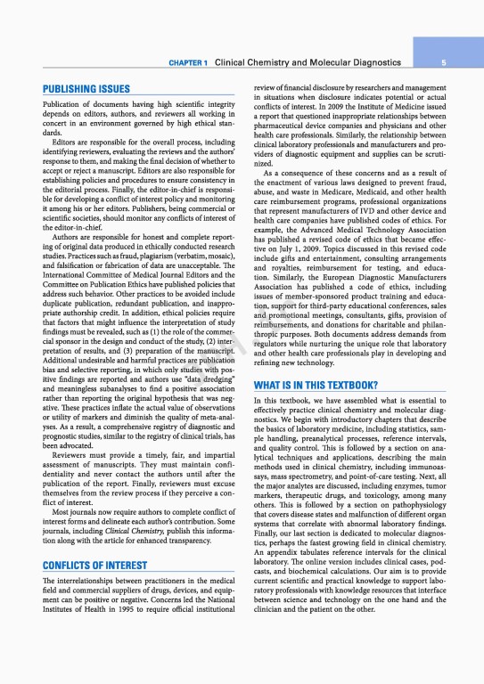 اصول شیمی بالینی و روش‌های تشخیص مولکولی 2019  | Tietz Fundamentals of Clinical Chemistry and Molecular Diagnostics 8th Edition