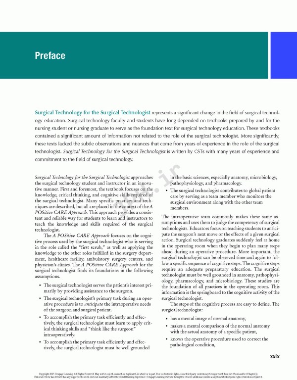 تکنولوژی جراحی برای تکنولوژیست جراحی2024 | Surgical Technology for the Surgical Technologist