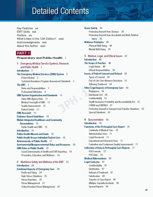 مراقبت‌های ویژه پیش بیمارستانی 2024 | Prehospital Emergency Care 12th Edition