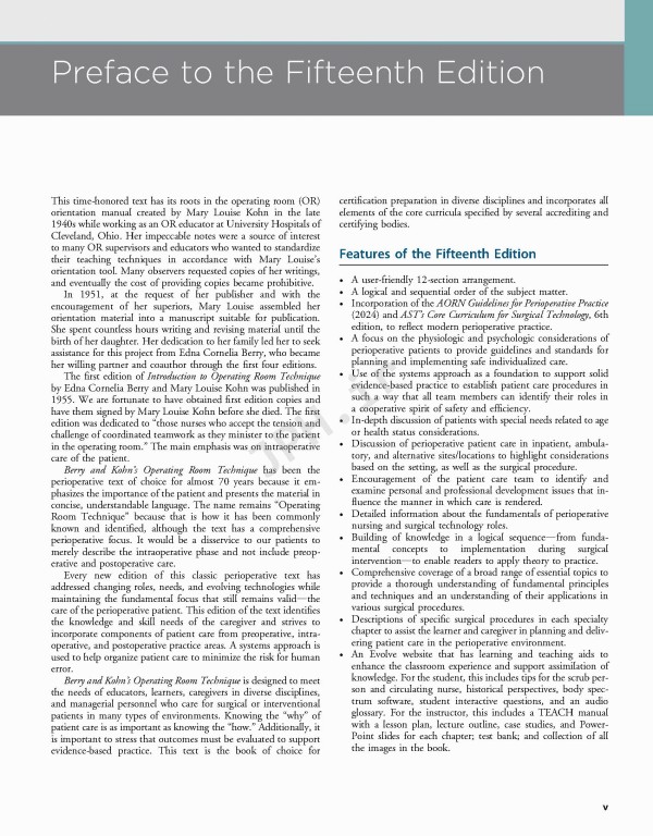 تکنیک اتاق عمل بری و کهن 2025 | Berry & Kohn's Operating Room Technique