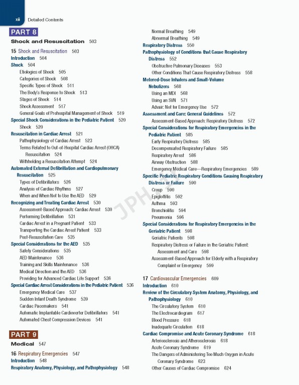 مراقبت‌های ویژه پیش بیمارستانی 2024 | Prehospital Emergency Care 12th Edition