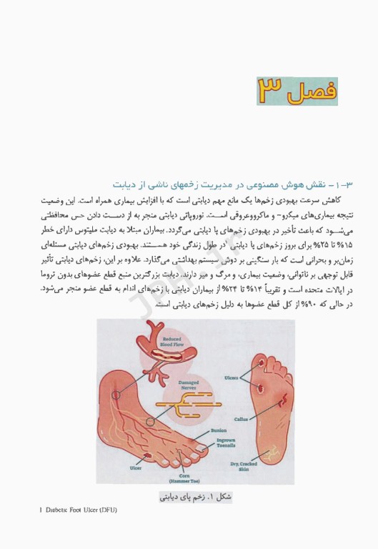 هوش مصنوعی و کاربرد آن درمراقبت از زخم