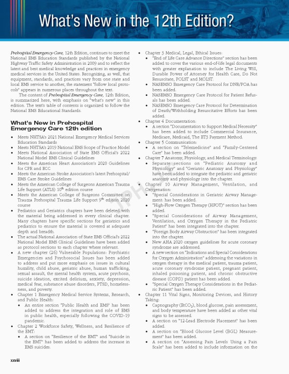 مراقبت‌های ویژه پیش بیمارستانی 2024 | Prehospital Emergency Care 12th Edition
