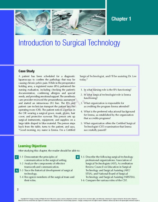 تکنولوژی جراحی برای تکنولوژیست جراحی2024 | Surgical Technology for the Surgical Technologist
