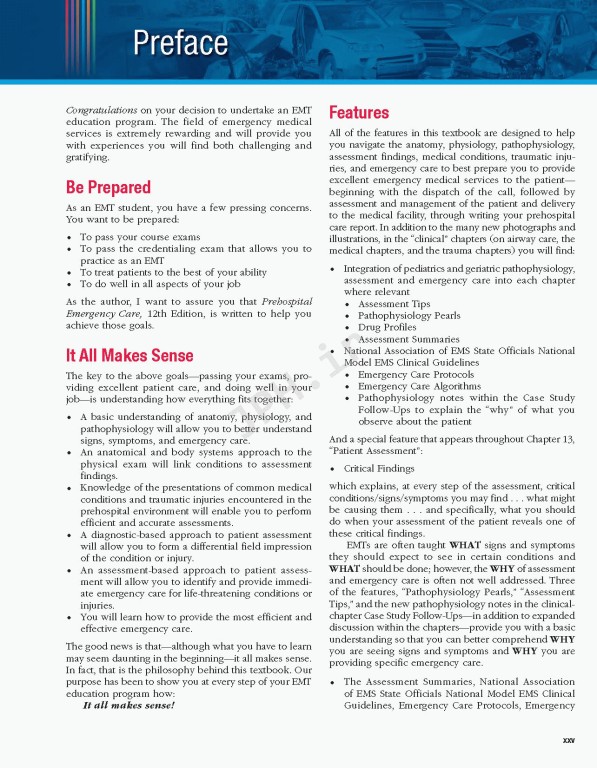 مراقبت‌های ویژه پیش بیمارستانی 2024 | Prehospital Emergency Care 12th Edition