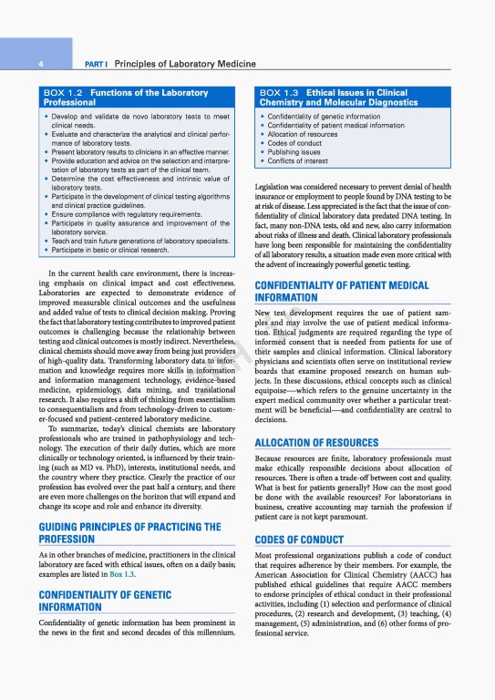 اصول شیمی بالینی و روش‌های تشخیص مولکولی 2019  | Tietz Fundamentals of Clinical Chemistry and Molecular Diagnostics 8th Edition