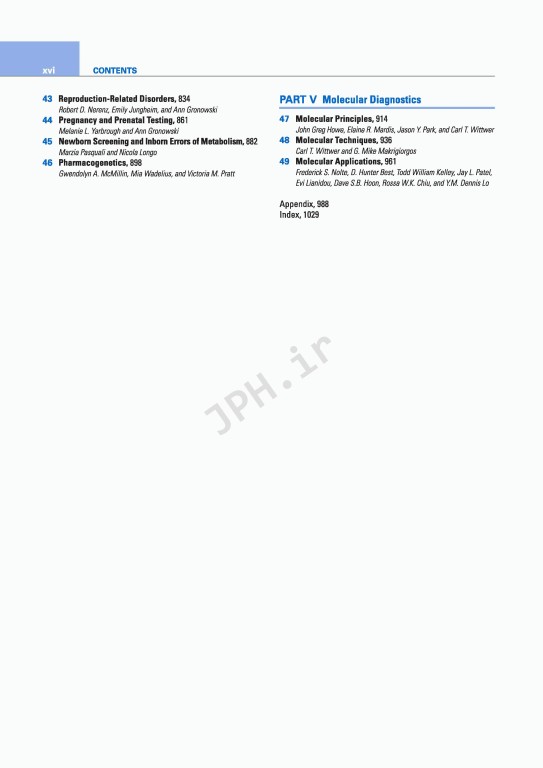 اصول شیمی بالینی و روش‌های تشخیص مولکولی 2019  | Tietz Fundamentals of Clinical Chemistry and Molecular Diagnostics 8th Edition