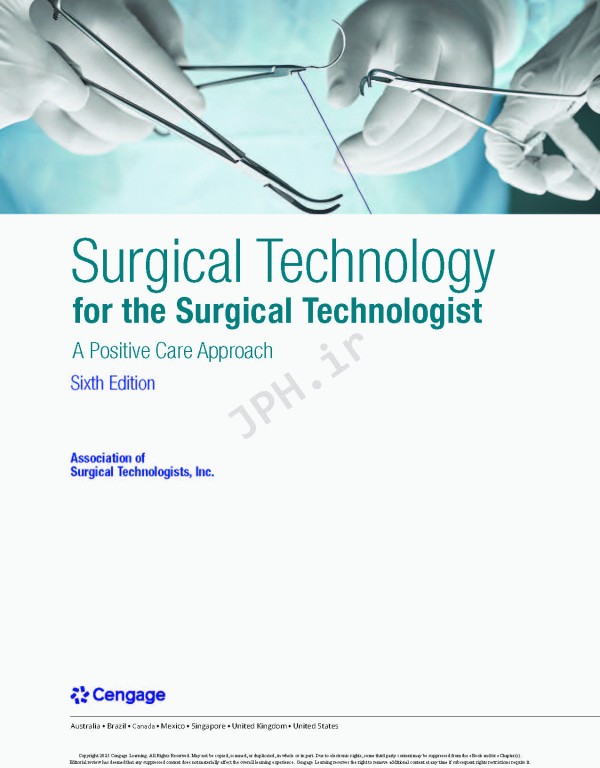 تکنولوژی جراحی برای تکنولوژیست جراحی2024 | Surgical Technology for the Surgical Technologist