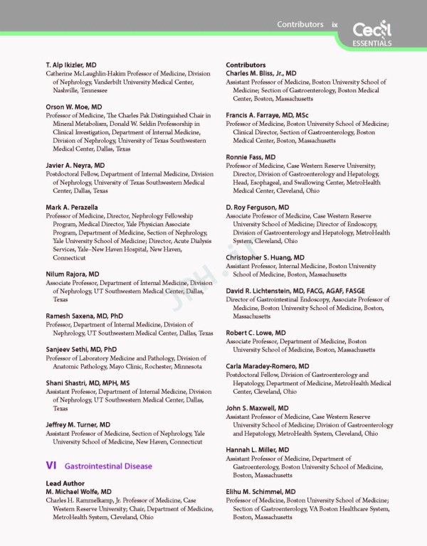 مبانی طب داخلی سسیل 2016 بیماری‌های عفونی | Andreoli and Carpenter's Cecil Essentials of Medicine 9th Edition