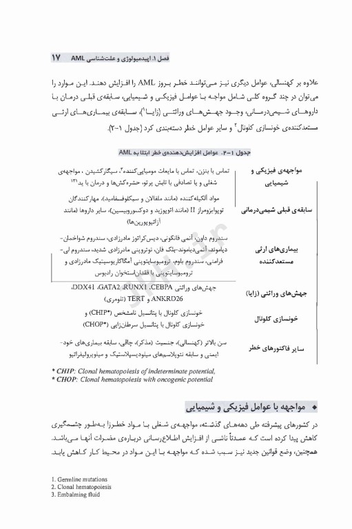 لوسمی میلوئیدی حاد از آزمایشگاه تا بالین