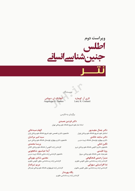 اطلس جنین‌شناسی انسانی نتر 2024