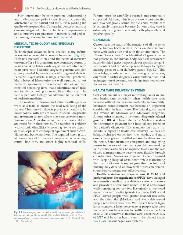 مقدمه‌ای بر پرستاری مادران و نوزادان لیفر2023 | Introduction to Maternity and Pediatric Nursing 9th Edicion