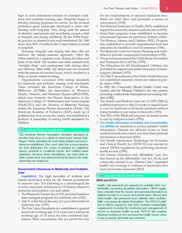 مقدمه‌ای بر پرستاری مادران و نوزادان لیفر2023 | Introduction to Maternity and Pediatric Nursing 9th Edicion