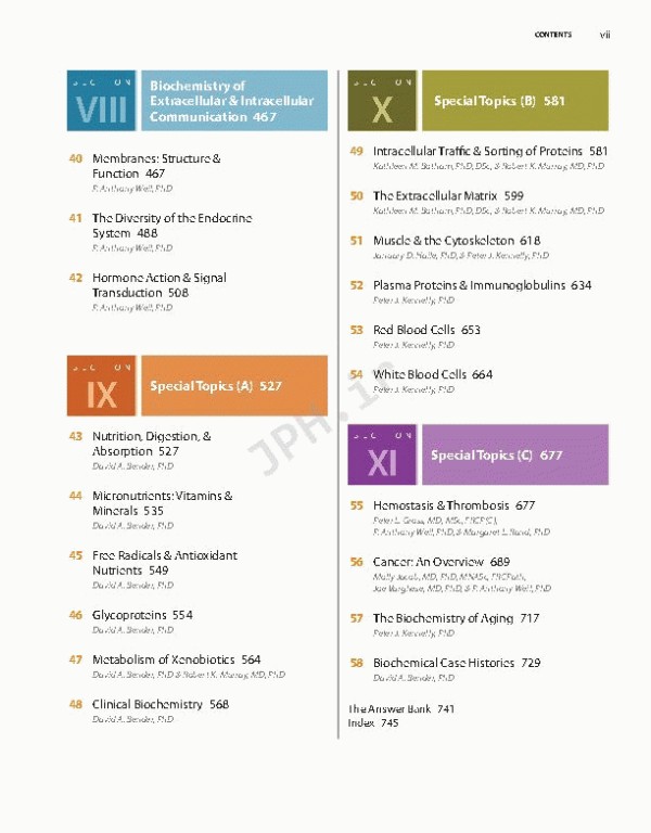 بیوشیمی مصور هارپر 2022 | Harper's Illustrated Biochemistry 32nd Edition