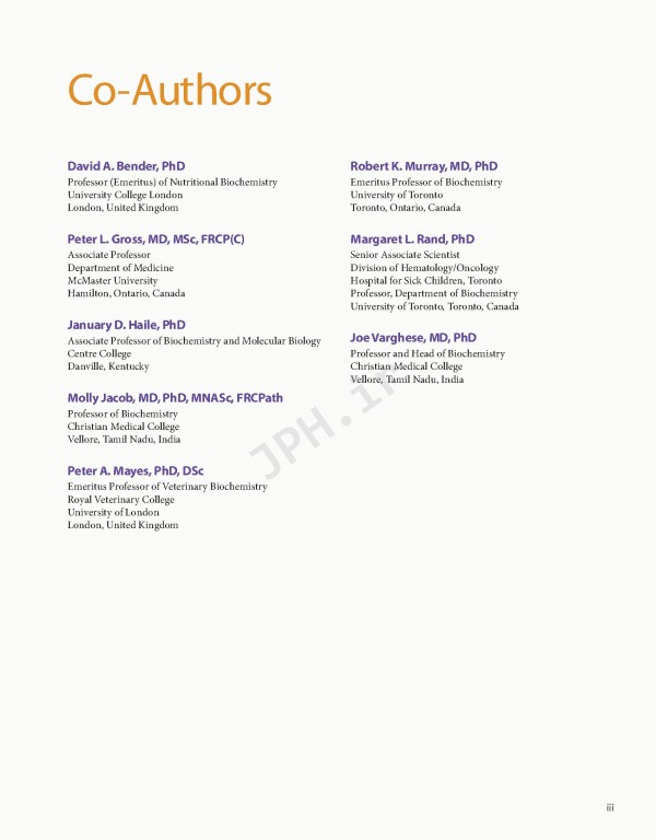 بیوشیمی مصور هارپر 2022 | Harper's Illustrated Biochemistry 32nd Edition