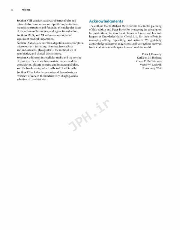 بیوشیمی مصور هارپر 2022 | Harper's Illustrated Biochemistry 32nd Edition