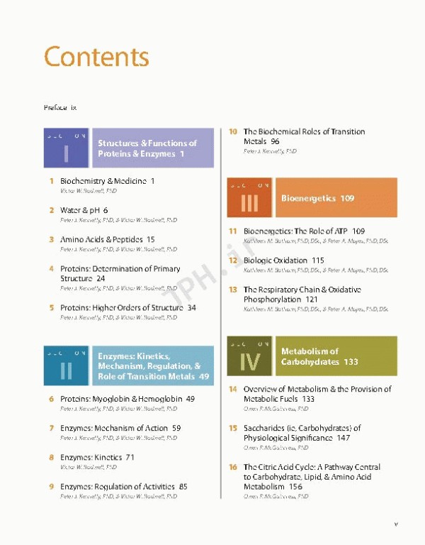 بیوشیمی مصور هارپر 2022 | Harper's Illustrated Biochemistry 32nd Edition