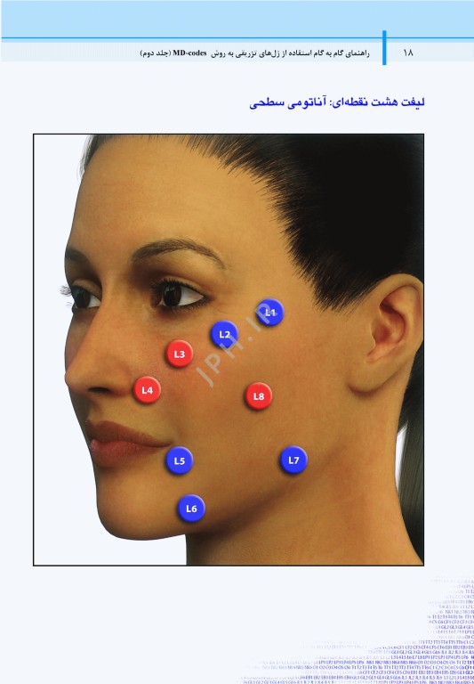 راهنمای گام به گام استفاده از ژل‌های تزریقی به روش MD-Codes جلد دوم
