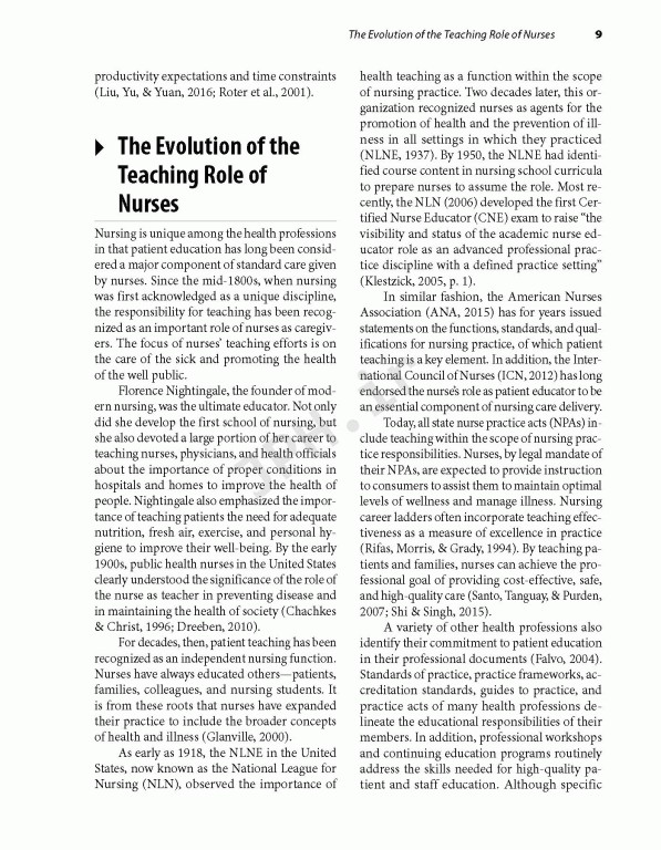 پرستار به عنوان مربی 2019 | Nurse as Educator: Principles of Teaching and Learning for Nursing Practice 5th Edition