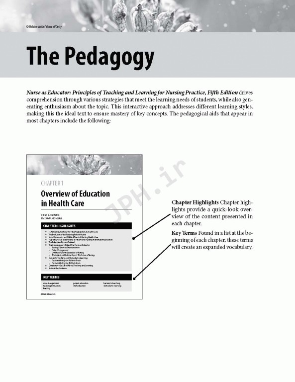پرستار به عنوان مربی 2019 | Nurse as Educator: Principles of Teaching and Learning for Nursing Practice 5th Edition