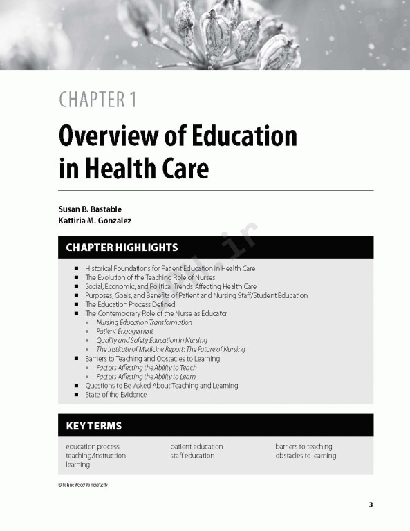 پرستار به عنوان مربی 2019 | Nurse as Educator: Principles of Teaching and Learning for Nursing Practice 5th Edition