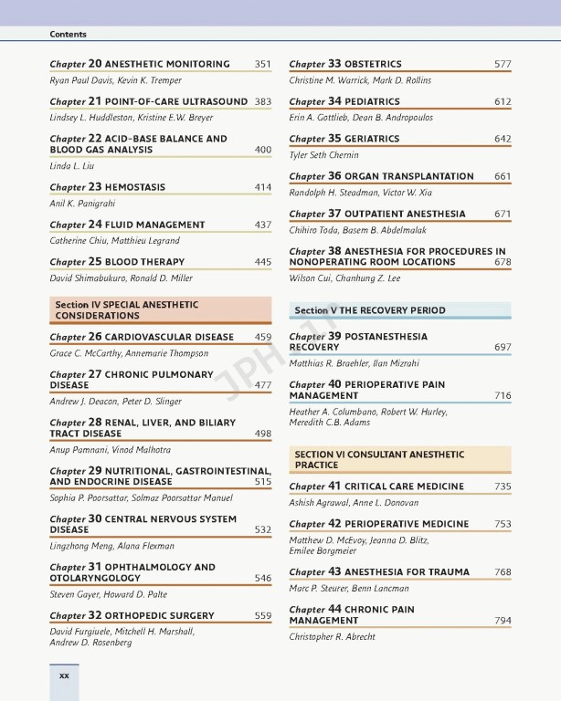 مبانی بیهوشی میلر 2020 | Basics of Anesthesia 8th Edition
