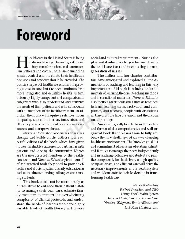 پرستار به عنوان مربی 2019 | Nurse as Educator: Principles of Teaching and Learning for Nursing Practice 5th Edition