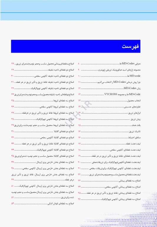 راهنمای گام به گام استفاده از ژل‌های تزریقی به روش MD-Codes جلد دوم