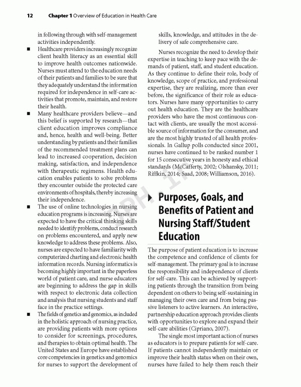 پرستار به عنوان مربی 2019 | Nurse as Educator: Principles of Teaching and Learning for Nursing Practice 5th Edition