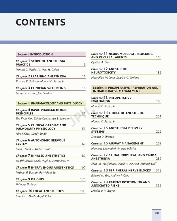 مبانی بیهوشی میلر 2020 | Basics of Anesthesia 8th Edition