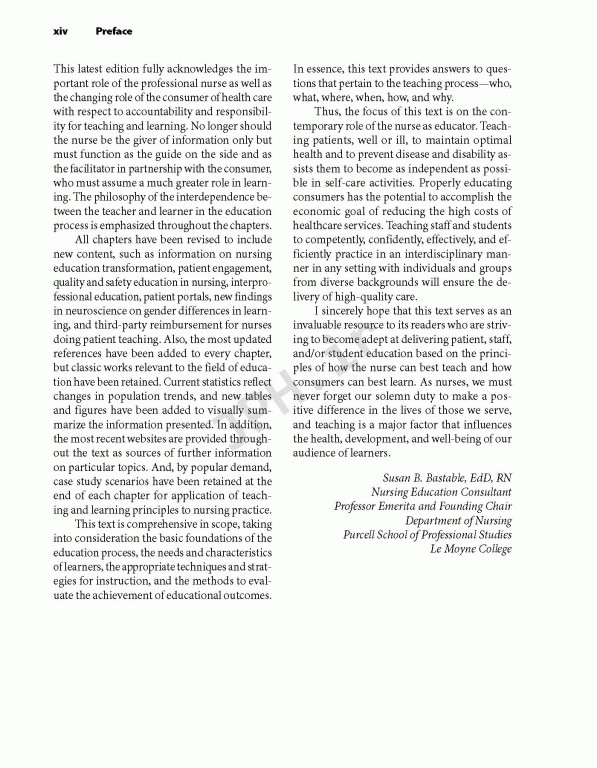 پرستار به عنوان مربی 2019 | Nurse as Educator: Principles of Teaching and Learning for Nursing Practice 5th Edition