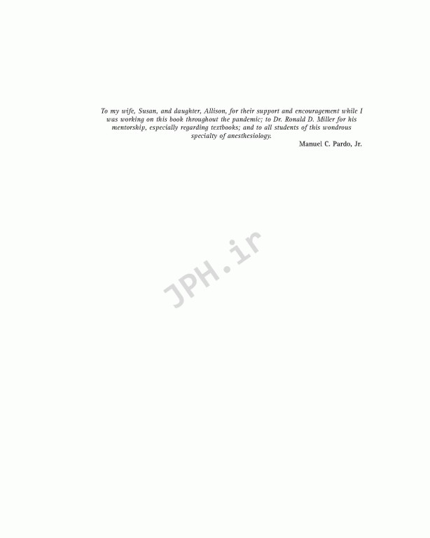 مبانی بیهوشی میلر 2020 | Basics of Anesthesia 8th Edition