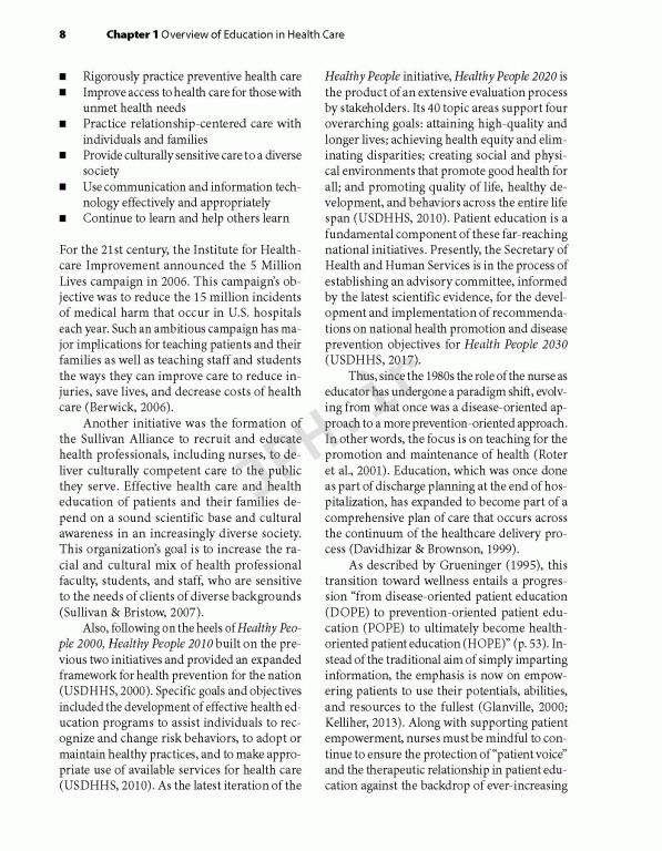 پرستار به عنوان مربی 2019 | Nurse as Educator: Principles of Teaching and Learning for Nursing Practice 5th Edition