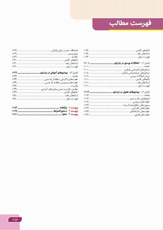 درسنامه بارداری و زایمان براساس برنامه آموزشی کارشناسی و کارشناسی ارشد مامایی