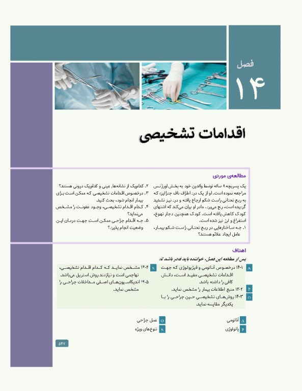 تکنولوژی جراحی برای تکنولوژیست جراحی 2024 جلد دوم اعمال جراحی