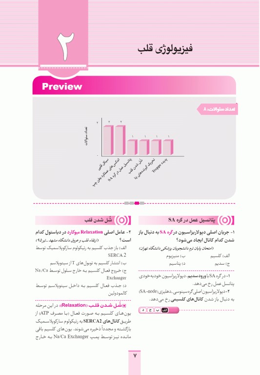 آزمون‌های تمرینی QB قلب و عروق تالیف دکتر کامران احمدی