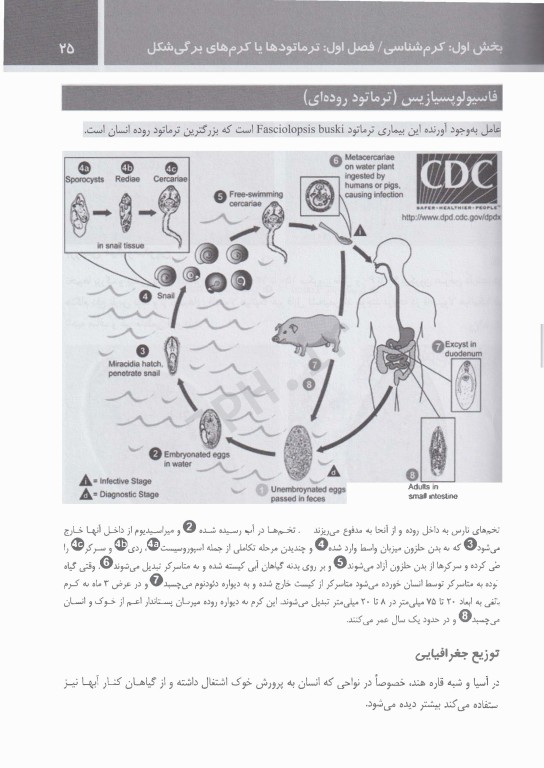 انگل‌شناسی برای پیراپزشکان چاپ دوم