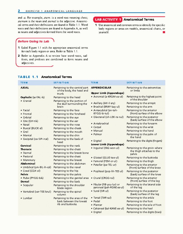 راهنمای آزمایشگاهی آناتومی و فیزیولوژی | LABORATORY MANUAL FOR ANATOMY AND PHYSIOLOGY 6th Edition