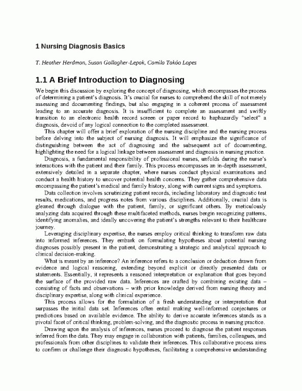 تشخیص‌های پرستاری ناندا 2024-2026 |  NANDA-I International Nursing Diagnoses: Definitions & Classification,13th Edition
