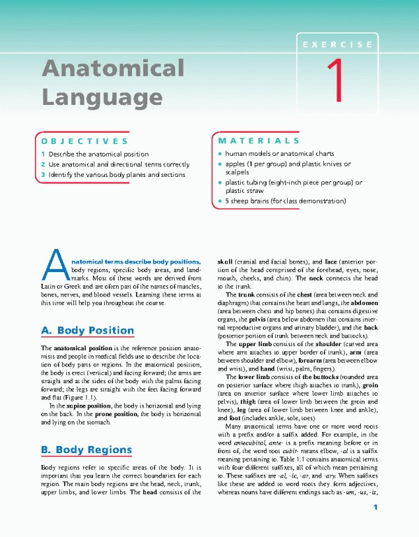راهنمای آزمایشگاهی آناتومی و فیزیولوژی | LABORATORY MANUAL FOR ANATOMY AND PHYSIOLOGY 6th Edition