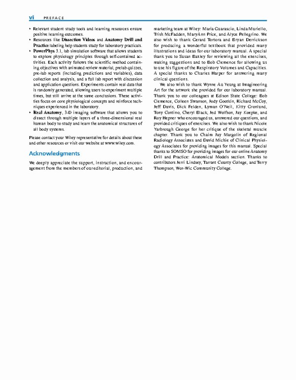 راهنمای آزمایشگاهی آناتومی و فیزیولوژی | LABORATORY MANUAL FOR ANATOMY AND PHYSIOLOGY 6th Edition