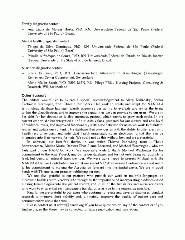 تشخیص‌های پرستاری ناندا 2024-2026 |  NANDA-I International Nursing Diagnoses: Definitions & Classification,13th Edition