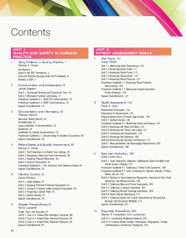 مداخلات پرستاری و مهارت بالینی ویراست هفتم 2020 | NURSING INTERVENTIONS CLINICAL SKILLS 7th Edition